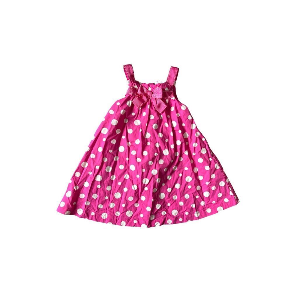 NWT Toddler Girls Gymboree Polka Dot Sleeveless Spring Dress - Sz 2T